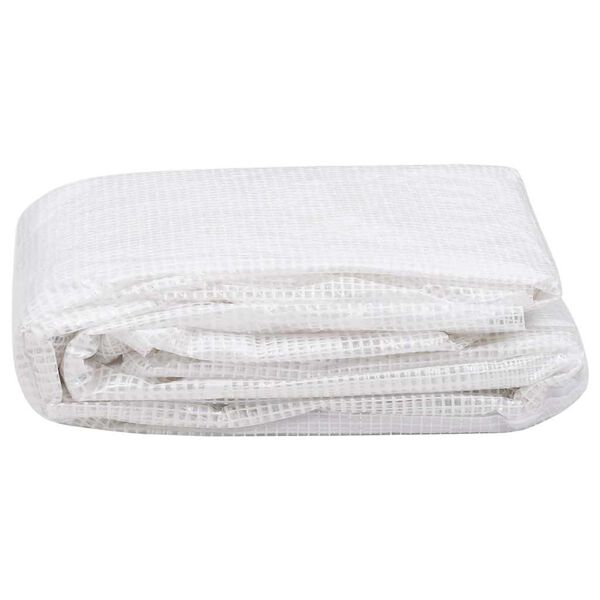 vidaXL overtr&aelig;k til drivhus (18 m&sup2;) 3x6x2 m transparent