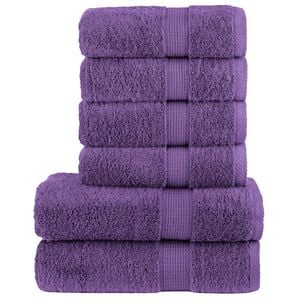 vidaXL h&aring;ndkl&aelig;der 6 stk. Premium SOLUND 600 g/m2 lilla