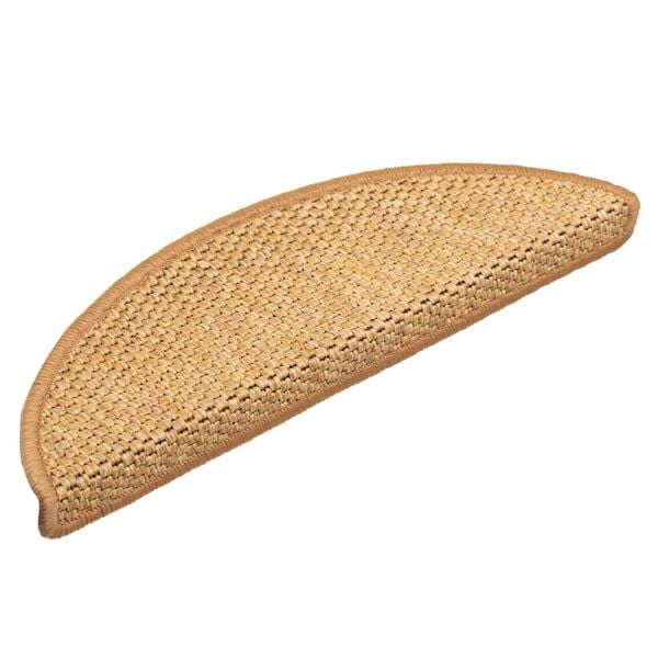 vidaXL selvkl&aelig;bende trappem&aring;tter 30 stk. 56x17x3 cm sisal-look sisal