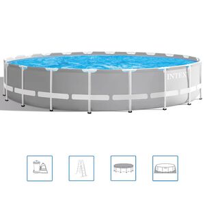 Intex Prism Frame swimmingpools&aelig;t 610x132 cm 26756GN