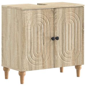 vidaXL Badev&aelig;relsesskabsunder ALKMAAR Sonoma-eg 59,5 x 31,5 x 59 cm