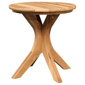 vidaXL Sidebord Brun 40 x 40 x 41 cm Massiv Teaktr&aelig;