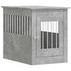 vidaXL hundebur 55x80x68 cm konstrueret tr&aelig; betongr&aring;