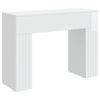 vidaXL Sofabord Hvid h&oslash;jglans 102 x 35 x 75 cm Konstrueret tr&aelig;