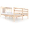 vidaXL sengeramme 120x200 cm massivt tr&aelig;