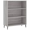 vidaXL skab 69,5x32,5x90 cm konstrueret tr&aelig; gr&aring; sonoma-eg