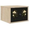 vidaXL V&aelig;gmonteret natbord BREMEN Sonoma-eg 36 x 33 x 25 cm