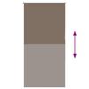 vidaXL rullegardin m&oslash;rkl&aelig;gning 70x150 cm stofbredde 65,7 cm polyester