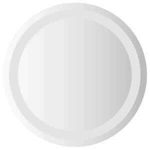 vidaXL badev&aelig;relsesspejl med LED-lys 40 cm rundt