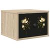 vidaXL V&aelig;gmonteret natbord BREMEN Sonoma-eg 36 x 33 x 25 cm