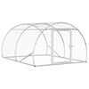 vidaXL Kyllingehus S&oslash;lv 200 x 150 x 100 cm Galvaniseret st&aring;l