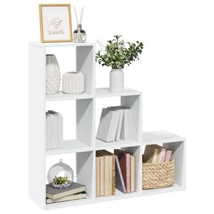 vidaXL rumdelerreol 3-lags hvid 99x29x99 cm konstrueret tr&aelig;