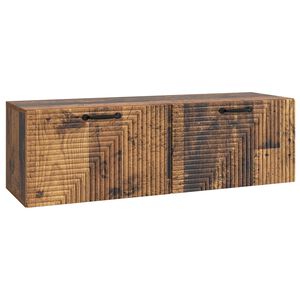 vidaXL V&aelig;gh&aelig;ngt TV-skab Gammelt tr&aelig; 98 x 31 x 30 cm Konstrueret tr&aelig;