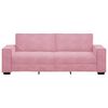 vidaXL 3-personers sofa 220x78x84 cm fl&oslash;jl lyser&oslash;d