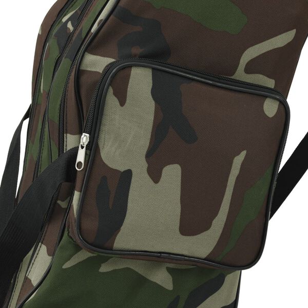 vidaXL stangtaske 150 cm oxfordstof camouflage grøn