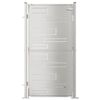 vidaXL havel&aring;ge 100x175 cm rustfrit st&aring;l