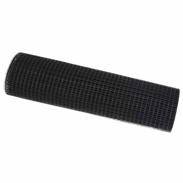 vidaXL Svejset Trådhegn Grå 0.4 x 50 m Stål