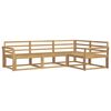 vidaXL Udend&oslash;rs sofagruppe 4 pcs Hvid 250 x 170,5 x 73 cm