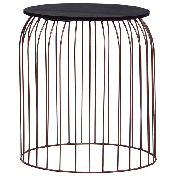 vidaXL sofabordssæt 3 stk. kobberfarvet