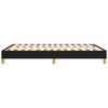 vidaXL Boxspring sengeramme 140x190 cm stof sort