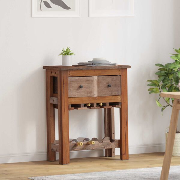 vidaXL Kabinet Brun 60 x 30 x 70 cm Solid genbrugs tr&aelig;