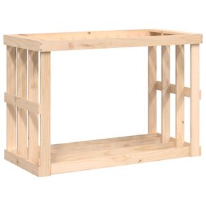vidaXL udend&oslash;rs br&aelig;ndestativ 108x52x74 cm massivt fyrretr&aelig;
