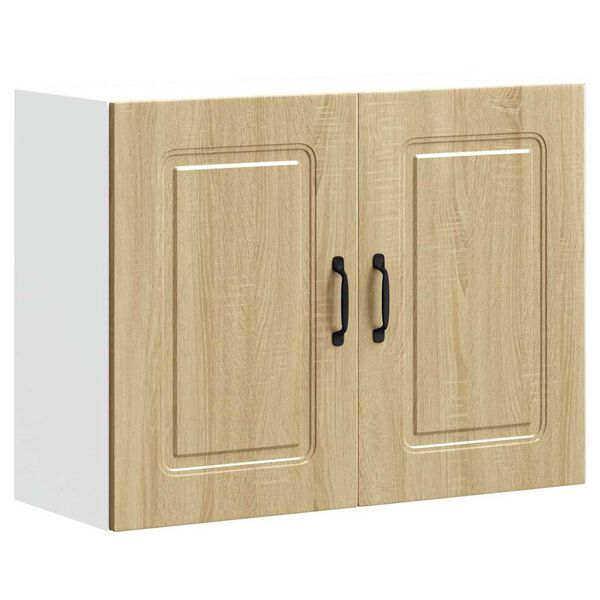 vidaXL k&oslash;kkenv&aelig;gskab Kalmar konstrueret tr&aelig; sonoma-eg