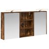 vidaXL Badev&aelig;relsesskabs&aelig;t 3 stk. 126 x 16 x 62.5 cm Konstrueret tr&aelig;