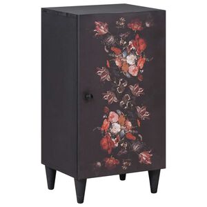 vidaXL Opbevaringsskabe Flerfarvet 40 x 33,5 x 75 cm Massivt mangotræ