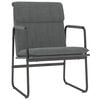 vidaXL loungestol 55x64x80 cm stof m&oslash;rkegr&aring;