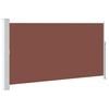 vidaXL sidemarkise til terrasse 160x300 cm brun