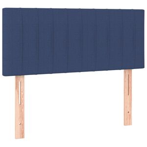 vidaXL sengegavl 80x5x78/88 cm stof bl&aring;