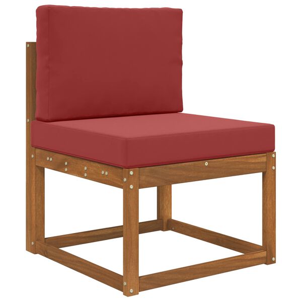 vidaXL Udend&oslash;rs Sofa Pude 2 pcs Vinr&oslash;d Polyester