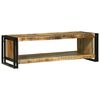 vidaXL Sofabord Brun 120 x 50 x 38 cm Massivt mangotr&aelig;