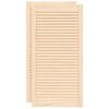 vidaXL skabsl&aring;ger 2 stk. 99,3x49,4 cm lameldesign massivt fyrretr&aelig;
