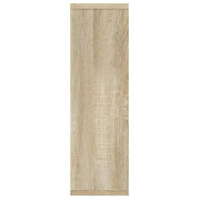 vidaXL væghylde 85x16x52,5 cm konstrueret træ sonoma-eg