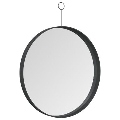 vidaXL hængespejl med krog 40 cm sort