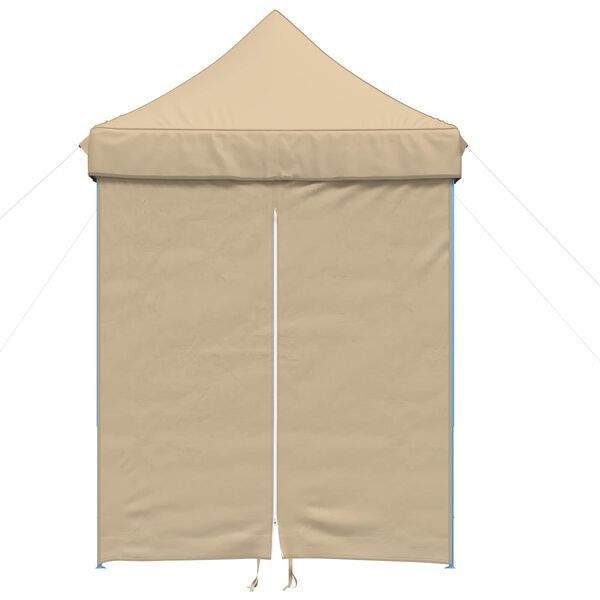 vidaXL Party Tent Beige 200 x 200 x 306 cm Oxford stof