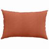 vidaXL Sofapuder 2 pcs R&oslash;d orange 60 x 40 cm Velourstof