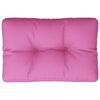 vidaxL pallehynde 50x40x12 cm stof pink