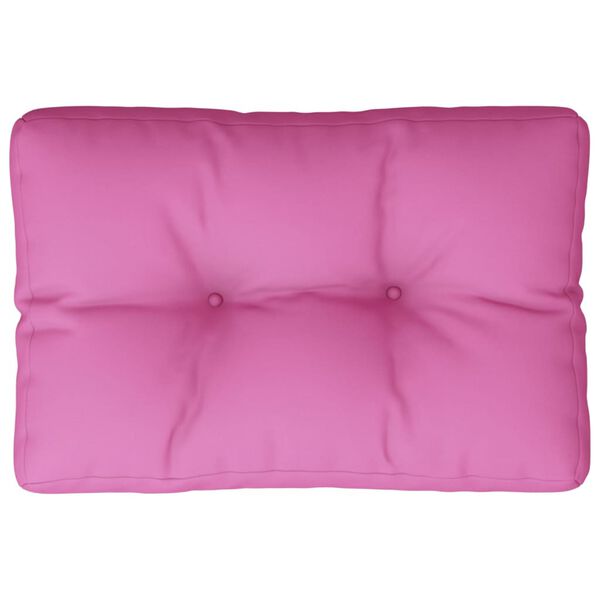 vidaxL pallehynde 50x40x12 cm stof pink