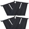 vidaXL soldrevne varmepaneler til pool 4 stk. 80x310 cm