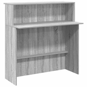 vidaXL receptionsskranke gr&aring; sonoma 100x50x103,5 cm konstrueret tr&aelig;