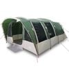 vidaXL 8-personers campingtelt vandt&aelig;t gr&oslash;n