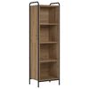 vidaXL Bogskab 55,5 x 33 x 174 cm Konstrueret tr&aelig; Artisan-eg