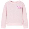 Sweatshirt til b&oslash;rn str. 140 lyslilla
