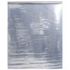 vidaXL solfilm 60x2000 cm reflekterende effekt PVC s&oslash;lvfarvet