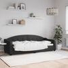 vidaXL daybed 80x200 cm stof sort