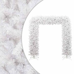 vidaXL juleguirlande 240 cm hvid