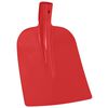 vidaXL Skovlhoved R&oslash;d 32 x 24,5 cm Pulverlakeret st&aring;l